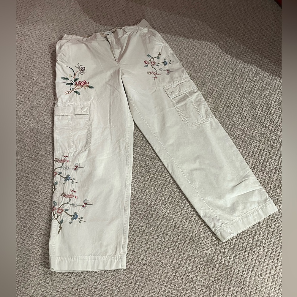 Sundance utility embroidered pants